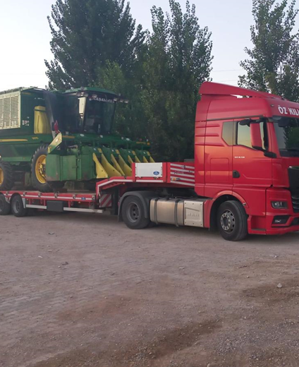 Köprü Tavan Kirişi Taşımacılığı, İş Makinesi Taşımacılığı, Proje Taşımacılığı, Fore Kazık Taşımacılığı, Geri Dönüşüm Makinesi Taşımacılığı, Trafo Taşımacılığı, LPG Tank Taşımacılığı, Silo Taşımacılığı, Petrol Arama Kulesi Taşımacılığı, Tarım Makinesi Taşımacılığı, Uzun Malzeme Taşımacılığı, Vinç Taşımacılığı, Asker TSK Taşımacılığı, Boru Taşımacılığı, Konteyner Taşımacılığı, DHMİ Devlet Taşımacılığı, Tonajlı Ring Sac Taşımacılığı